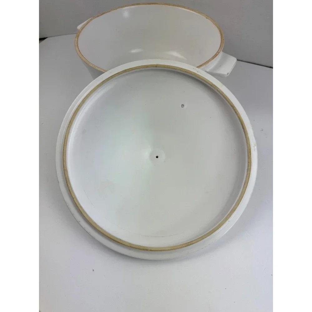 Noritake Progression China Harvest 9012 Casserole Dish with Lid Vintage Japan
